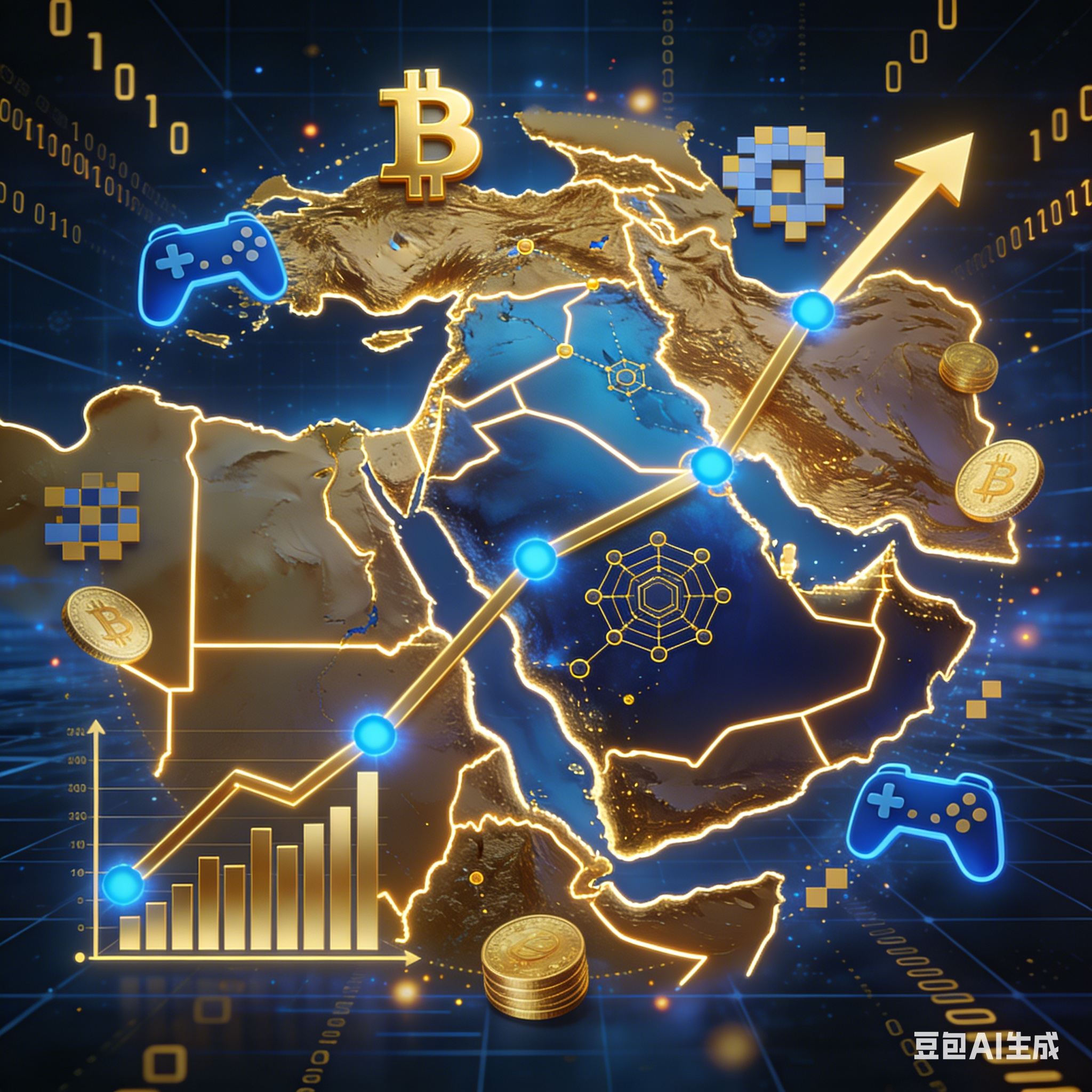 BGA2025报告显示，中东和北非地区正在成为全球区块链游戏增长引擎