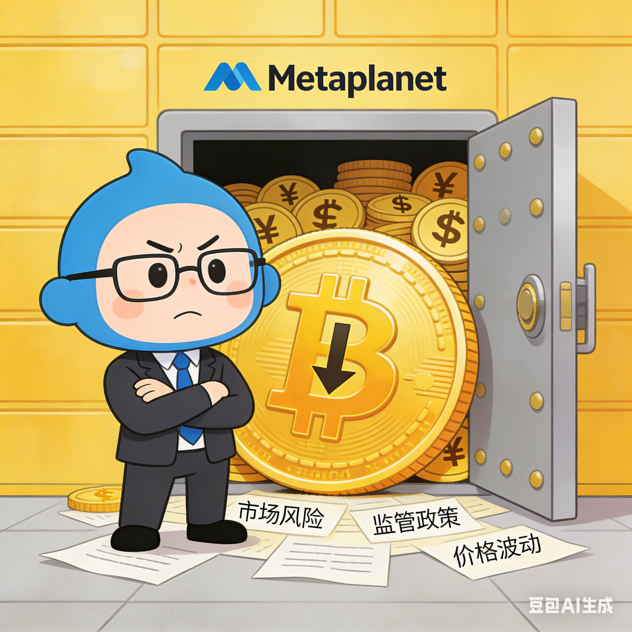 亚洲最大比特币财库公司Metaplanet为何不抄底？