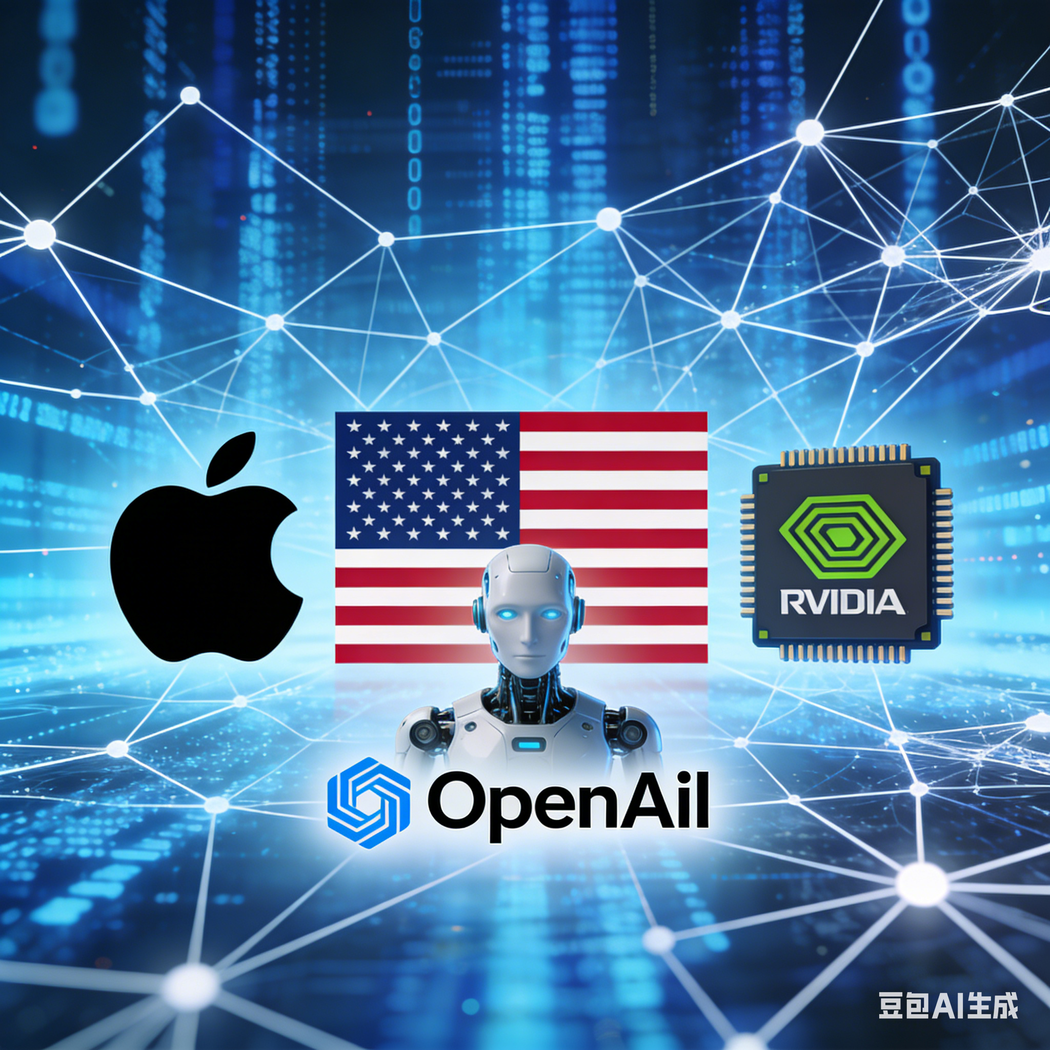 苹果、英伟达、OpenAI全入局！美政府联手科技巨头打造“AI国家队”