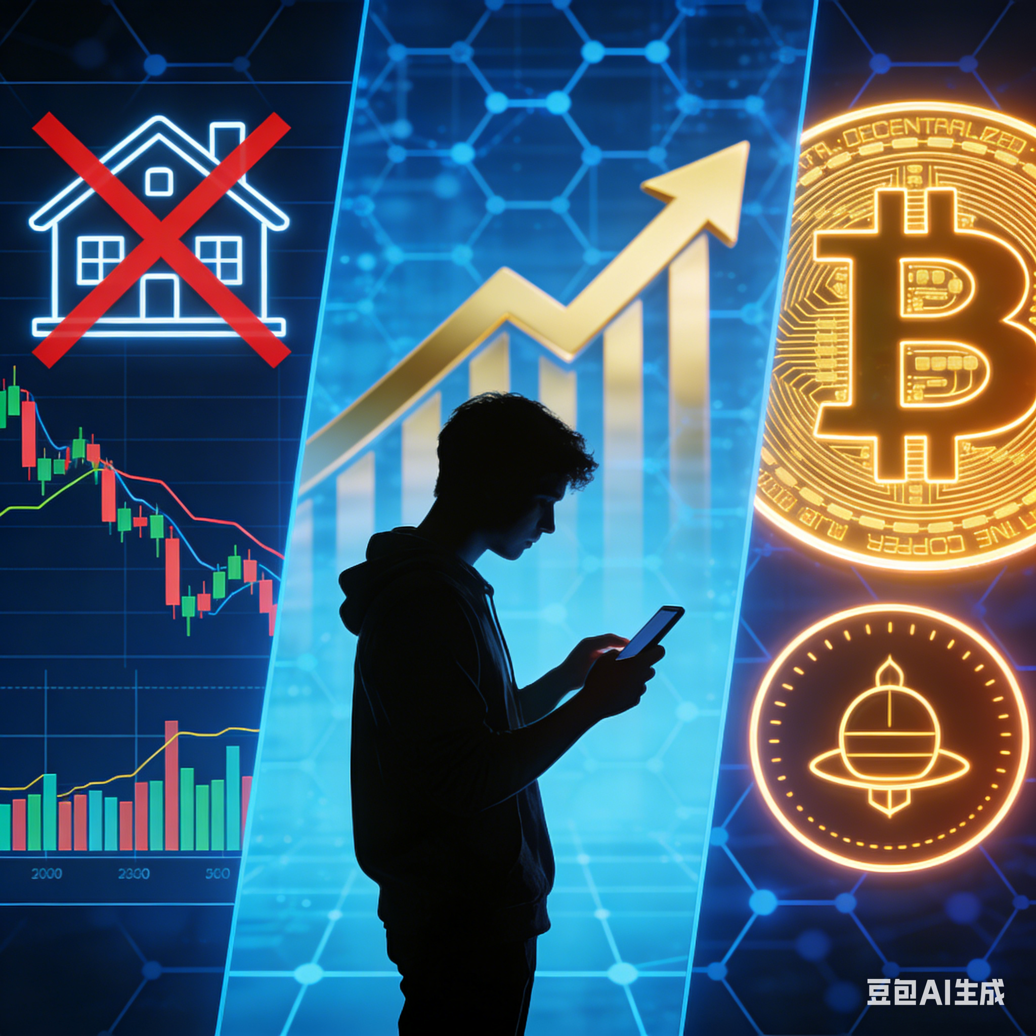 告别买房炒股，年轻一代将加密货币作为财富主战场