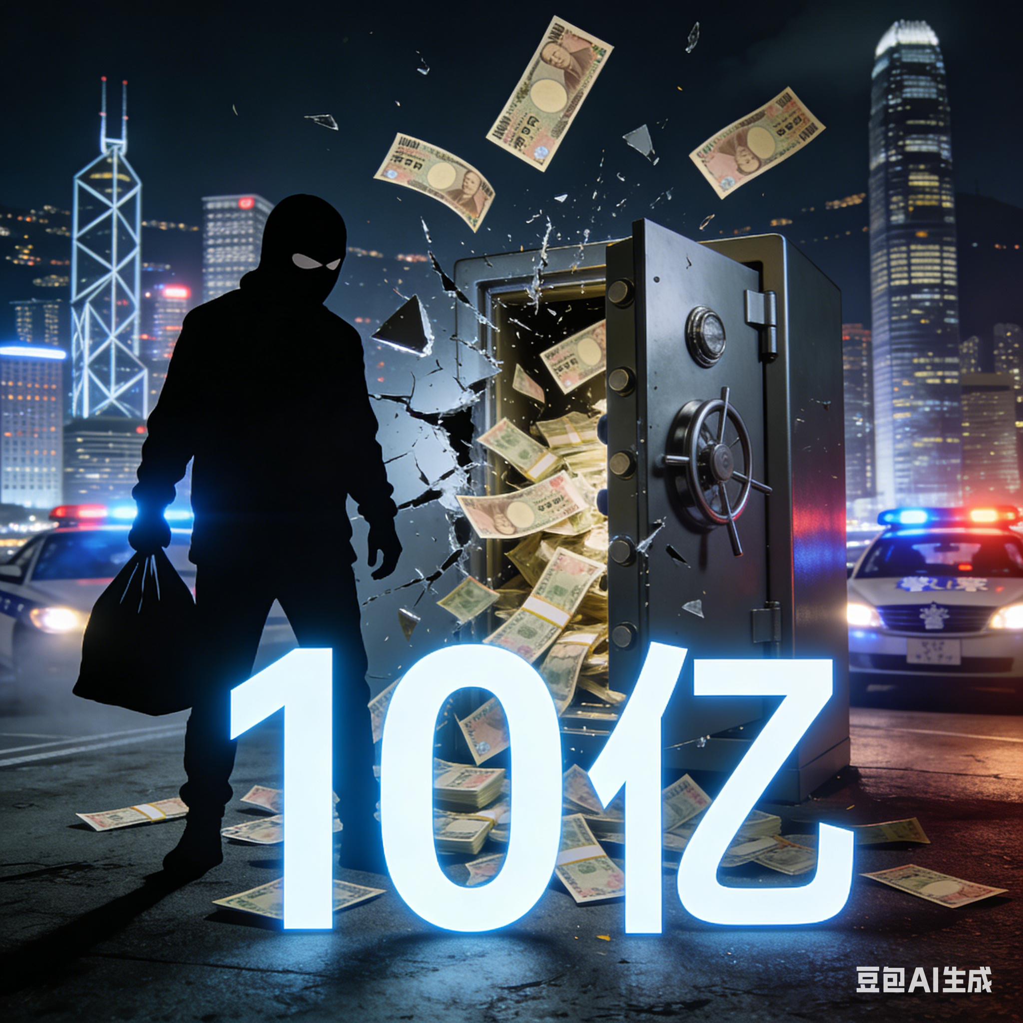 香港发生劫案：10亿日元被抢