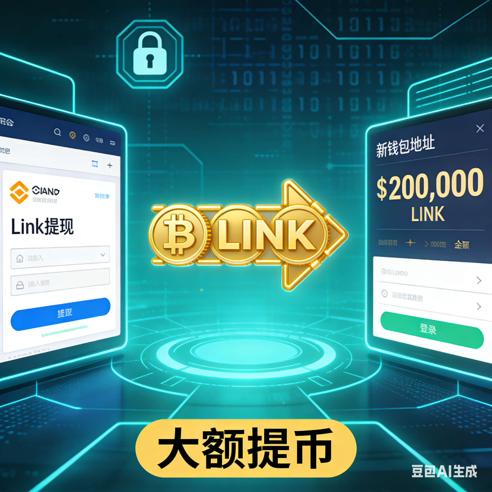 新钱包从币安提取近20万LINK