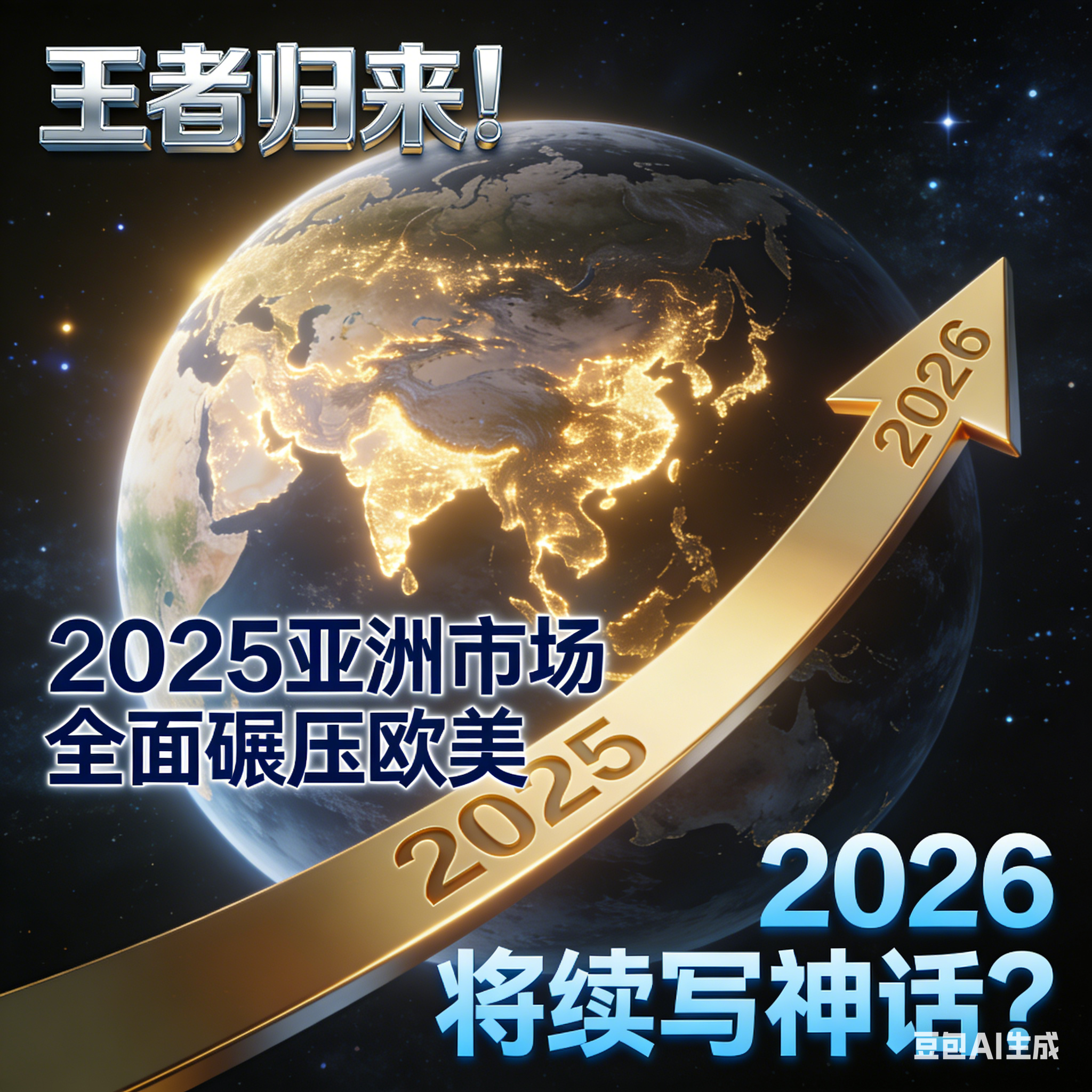 王者归来！2025亚洲市场全面碾压欧美，2026将续写神话？