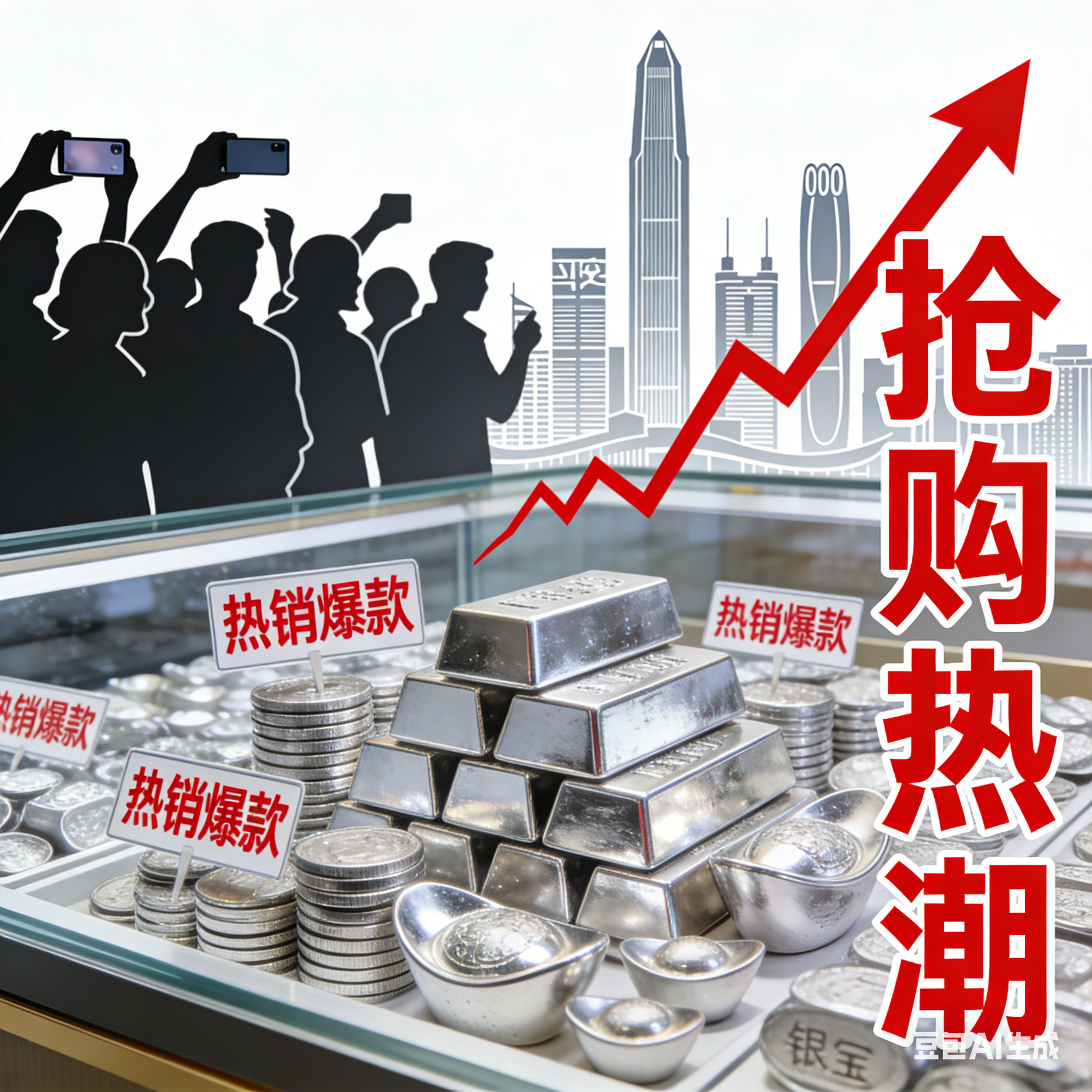 银价狂飙！实探深圳水贝市场：银条、银锭成“爆款”