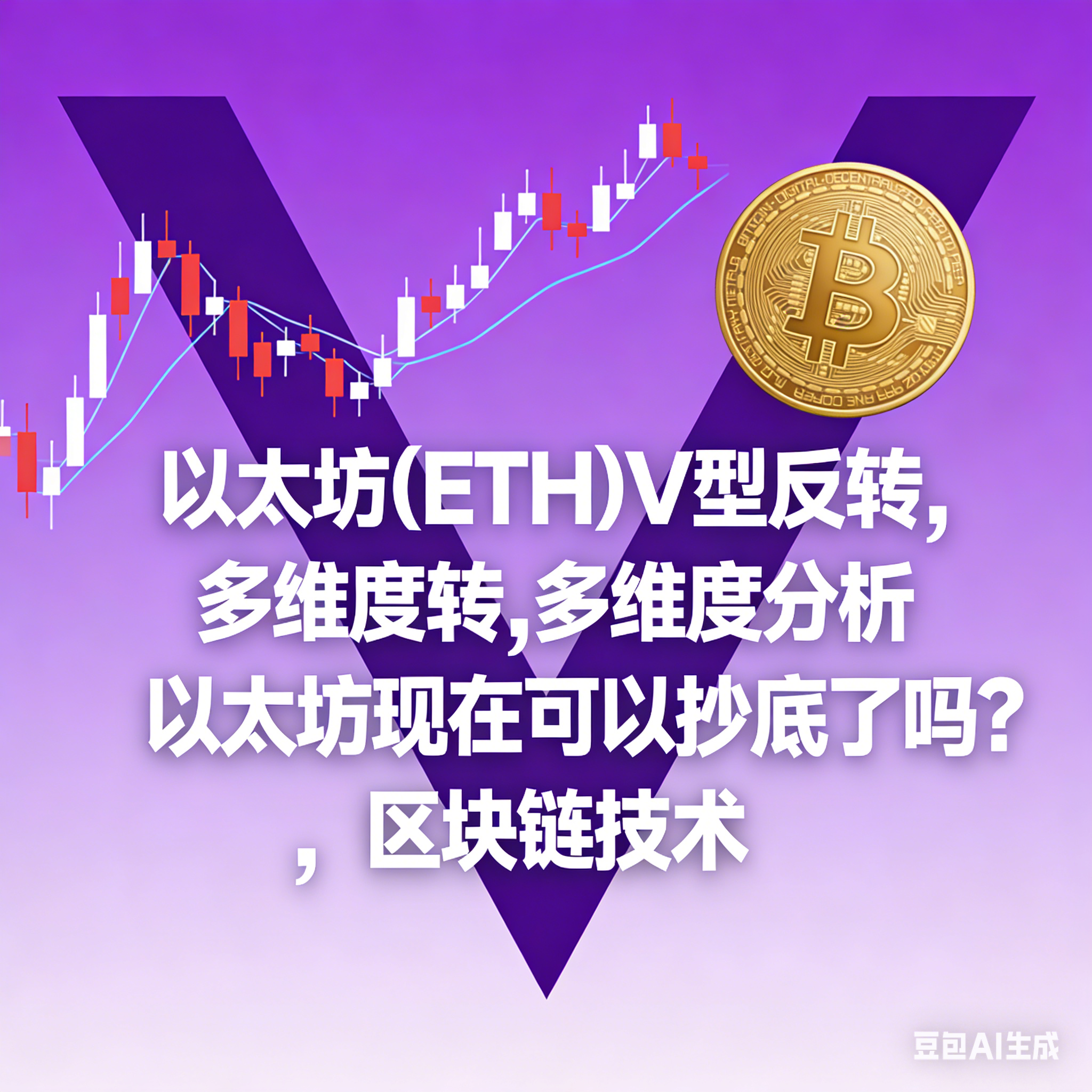 以太坊(ETH)V型反转,多维度分析以太坊现在可以抄底了吗?